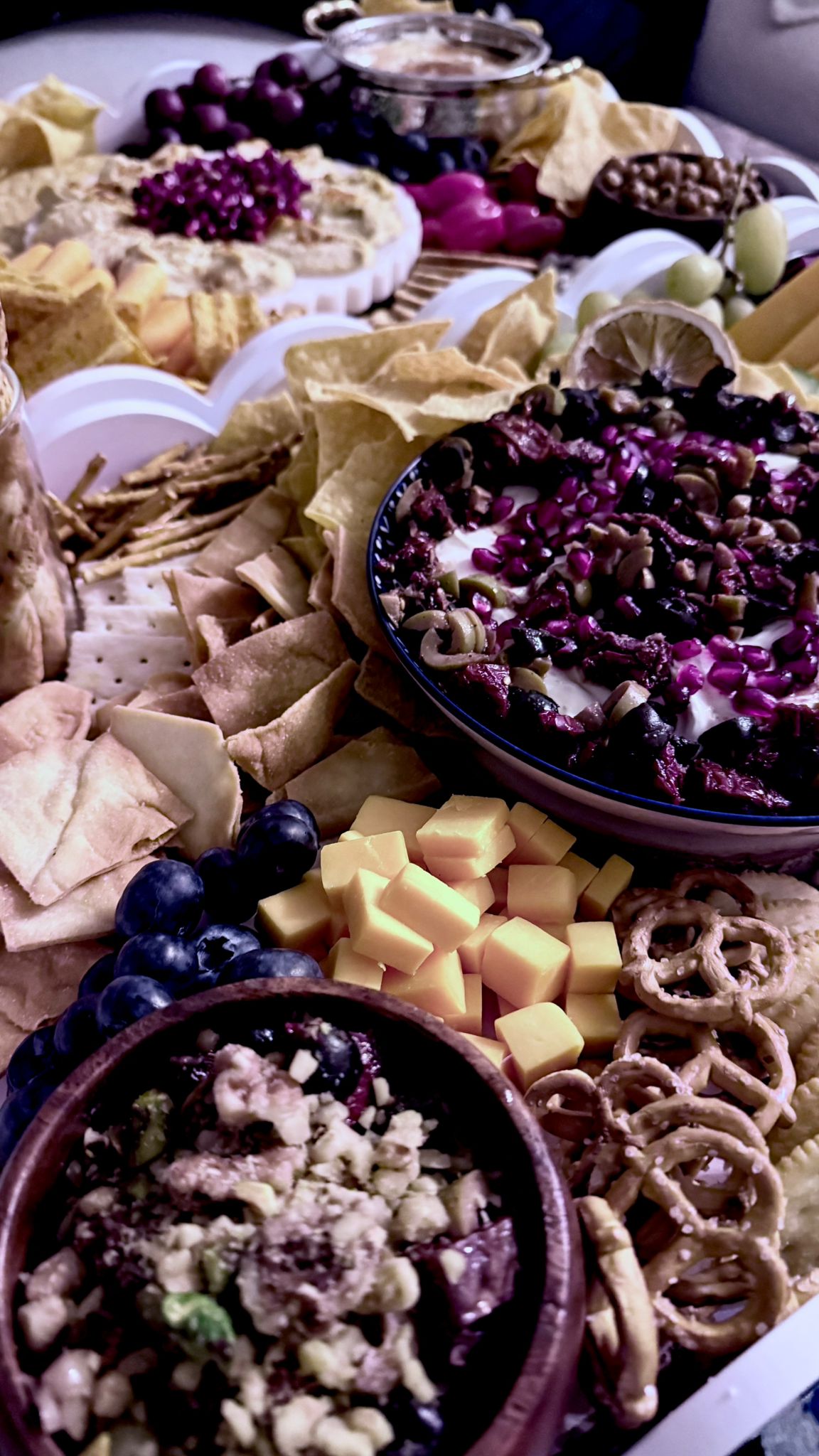 Artisan dessert display